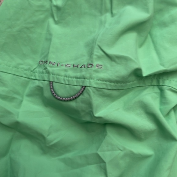 EUC Mens Columbia PFG Long Sleeve Lime Green Performance FishingGear Shirt Sz XL - Picture 7 of 8